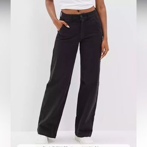 AE stretch high waisted baggy wide leg pant